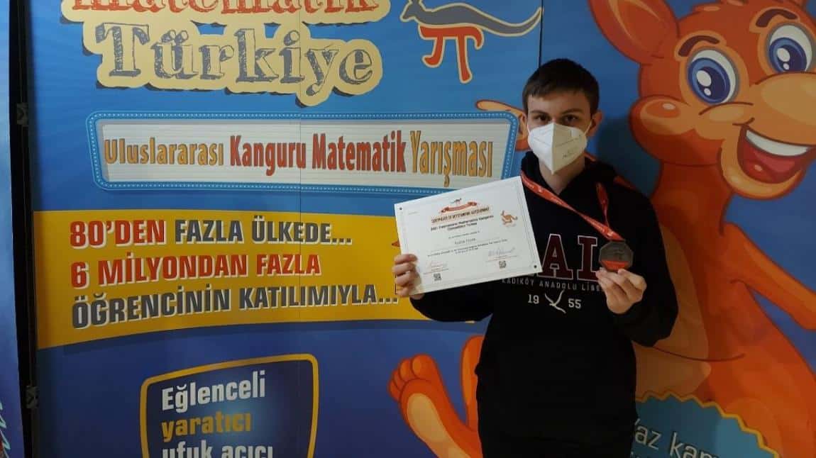 Uluslararası Kanguru Matematik Yarışması Türkiye 3.sü Buğra TOSUN